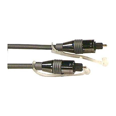 Kabel optický TOSLINK-TOSLINK 5mm/2m kovové konektory