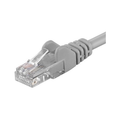 UTP kabel Patch RJ45 3m šedý Cat5e