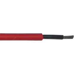 Solární kabel PREKAB SOLAR XH, 4mm2, 1500V, červený