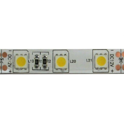 LED pásek 10mm, bílý teplý, 60xLED5050/m, IP65, modul 5cm