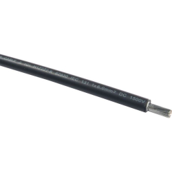 Solární kabel H1Z2Z2-K, 6mm2, 1500V, černý
