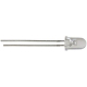 LED 5mm 12V červená čirá 500mCd/ 20mA 30°