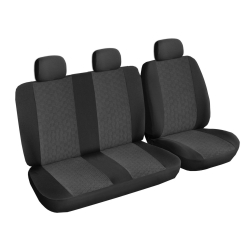 Autopotahy Citroen Berlingo II, 1+1+1, od 2008r., antracit SIXTOL