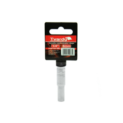 Hlavice nástrčná dlouhá 1/4\" 6 mm TVARDY