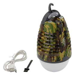 Svítilna PEAR ARMY nabíjecí + lapač hmyzu CATTARA