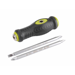 Šroubovák s T-rukojetí a 2 oboustrannými 1/4\" hroty, délka hrotů 130mm EXTOL-CRAFT