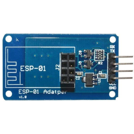 ESP8266 - adaptér pro wifi modul ESP-01, napájení 3,3 i 5V