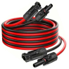 Solární kabel  H1Z2Z2-K-prodloužení 2m, 4mm2, červený+černý, kon.MC4