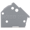 WAGO 256-300 bočnice pro 256 světle šedá