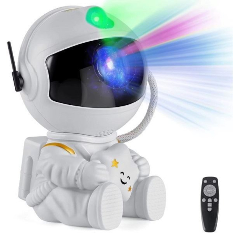 Hvězdný projektor Astronaut Galaxy Night LED laserové dálk. ovládání