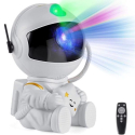 Hvězdný projektor Astronaut Galaxy Night LED laserové dálk. ovládání