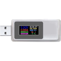 USB  tester - voltmetr a ampérmetr 4-30V/0-5A DC KWS-MX19