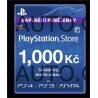 PlayStation Live Cards Hang CZK1000/CZE