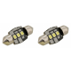 Žárovka 3 LED SMD 12V  suf.11X32 SV8.5 NEW-CAN-BUS bílá 2ks