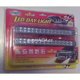 Denní svícení 28 LED PT RL E11