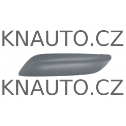 Lita pøedního nárazníku s chromovým rámem Peugeot 207 - levá
