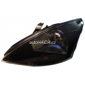 Hlavní černý DJAUTO reflektor Ford Focus 98-01- levý