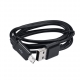 USB Micro datový kabel / nabíjecí kabel 1M černý