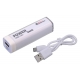 POWER BANK 2600mA + 30cm kabel