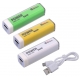 POWER BANK 2600mA + 30cm kabel