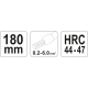 Kleště konektorové 180 mm profilové HRC 44-47