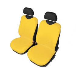 Autopotahy Tričko BAVLA na přední sedadla - žluté SIXTOL