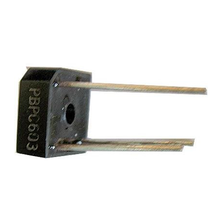 PBPC603 diodový můstek 300V-/6A drát