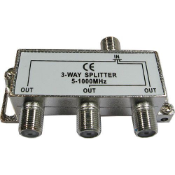 Rozbočovač IN/3xOUT 5-1000 MHz s F konektory