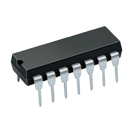 4068 - 8 kanál. NAND,AND, DIL14 /MHB4068/