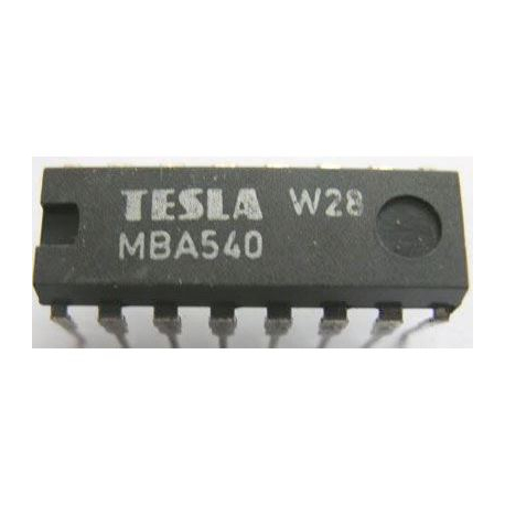 MBA540 - referenční obvod PAL, DIL16