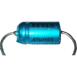 47uF/40V TF010, elektrolyt.kondenzátor axiální
