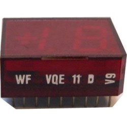 VQE11B zobrazovač +1.8., červený, RFT