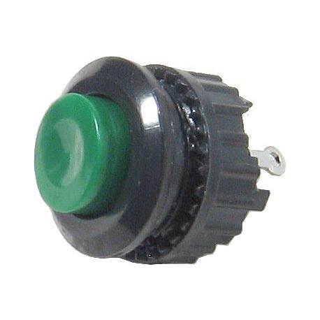 Tlačítko DS-500, OFF-(ON) 125V/1A zelené spínací