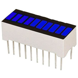 Bargraf SHB10B, 10x LED, modrý