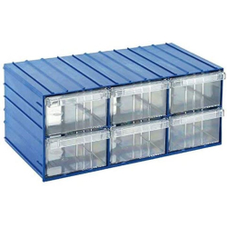 Krabičky na součástky stohovací KOD120-6 204x370x160mm