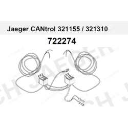 Doplňkový svazek 722274, pro odpojení mlhových světel (PSA), Erich Jaeger