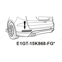 Elektrokabeláž zadního nárazníku E1GT-15K868-FG Ford Galaxy
