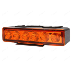Výstražné světlo oranžové, LED, 7-funkcí (W117)