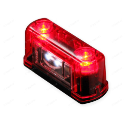 Osvětlení SPZ W53 (245) LED+poziční světlo červené