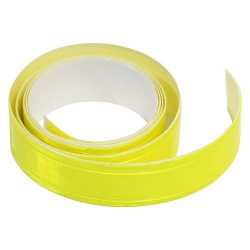 Samolepící páska reflexní 2cm x 90cm, žlutá COMPASS