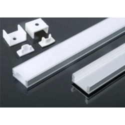 Hliníková lišta - Alu profil MS-509 pro LED pásek 8-10mm, délka 2m