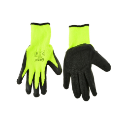 Pracovní zimní rukavice vel. 10 zelené GEKO