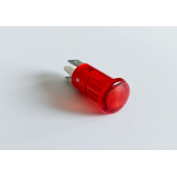Kontrolka 230V s doutnavkou ,červená, průměr 12,5mm