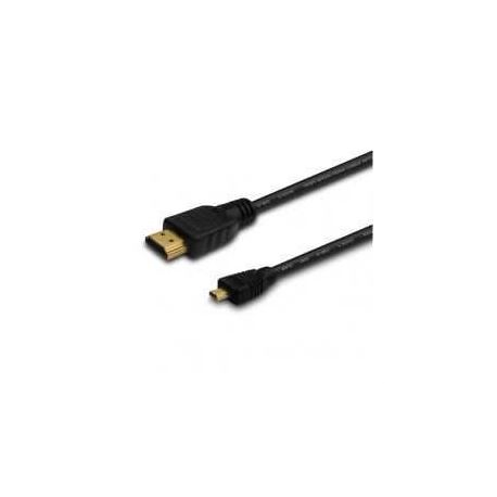 Kabel HDMI(A)-HDMI micro (D) 1,0 m Savio CL-39