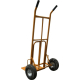 Ruční vozík-rudl, nosnost 250kg 400x300mm, oranžový GEKO