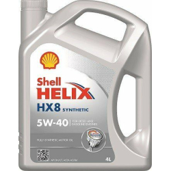 Motorový olej HX8 5W-40 4L SHELL