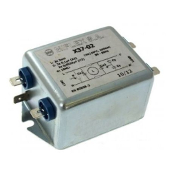 Odrušovací filtr X37-02 250VAC/15A 50-60Hz