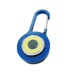 Klíčenka na batoh LED COB, modrá