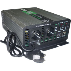 Měnič napětí+UPS 12V/230V/1000W, CARSPA CPS1000, čistá sinusovka