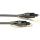 Kabel optický TOSLINK-TOSLINK 5mm/3m kovové konektory